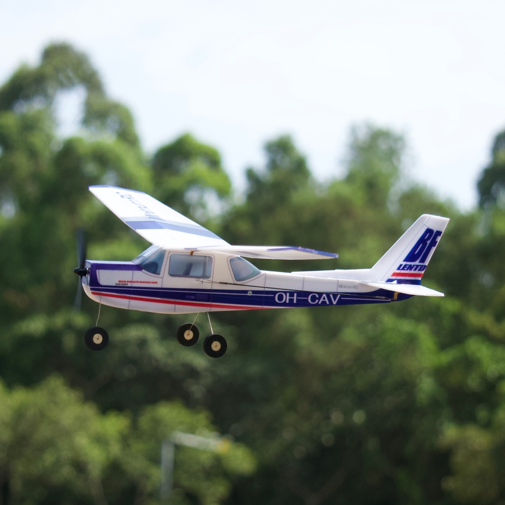 Kids Outdoor Toys - MinimumRC Plane Kit Blue Cessna152 360mm