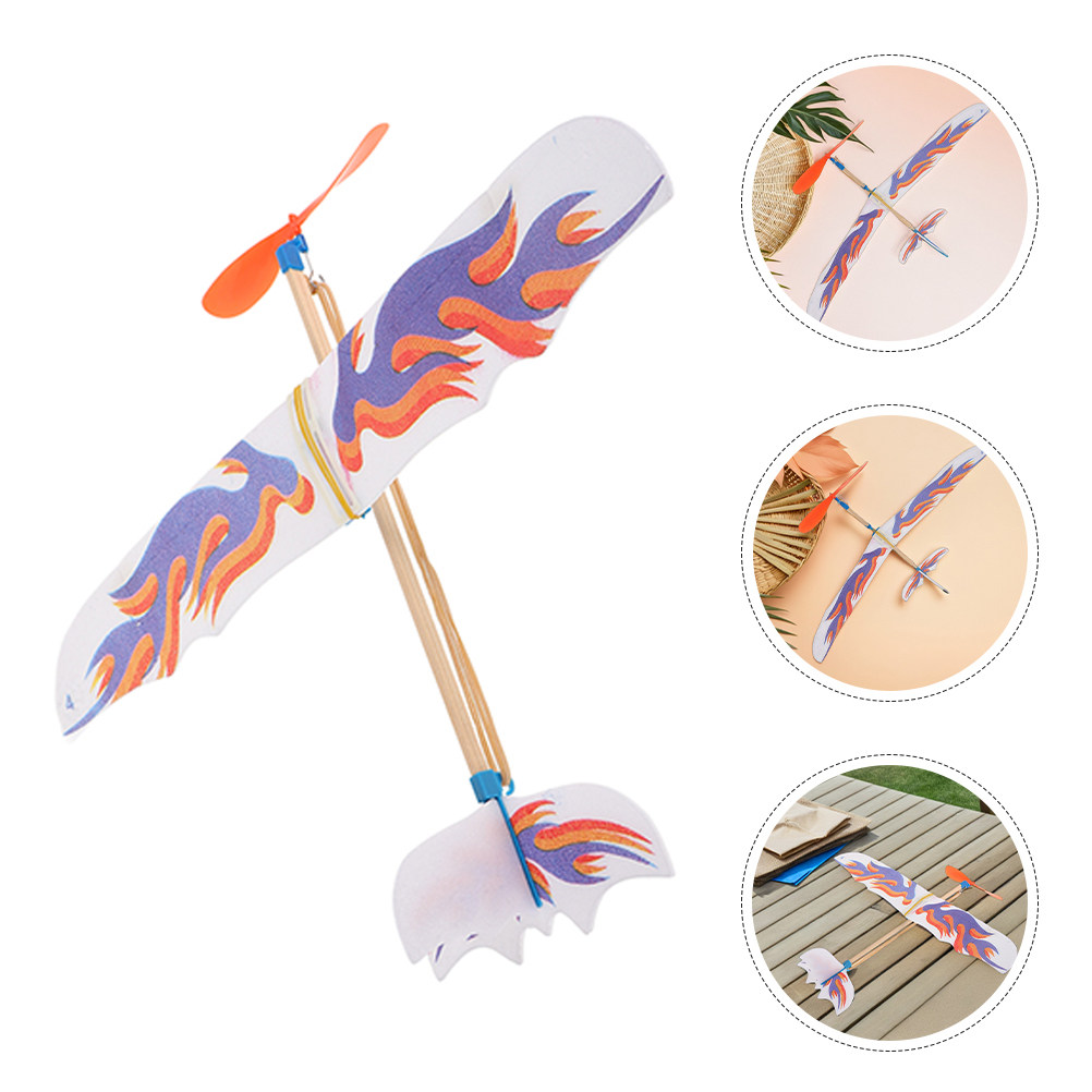 Kids Outdoor Kit - 4Pcs Colorful Bird Design Airplane Kit