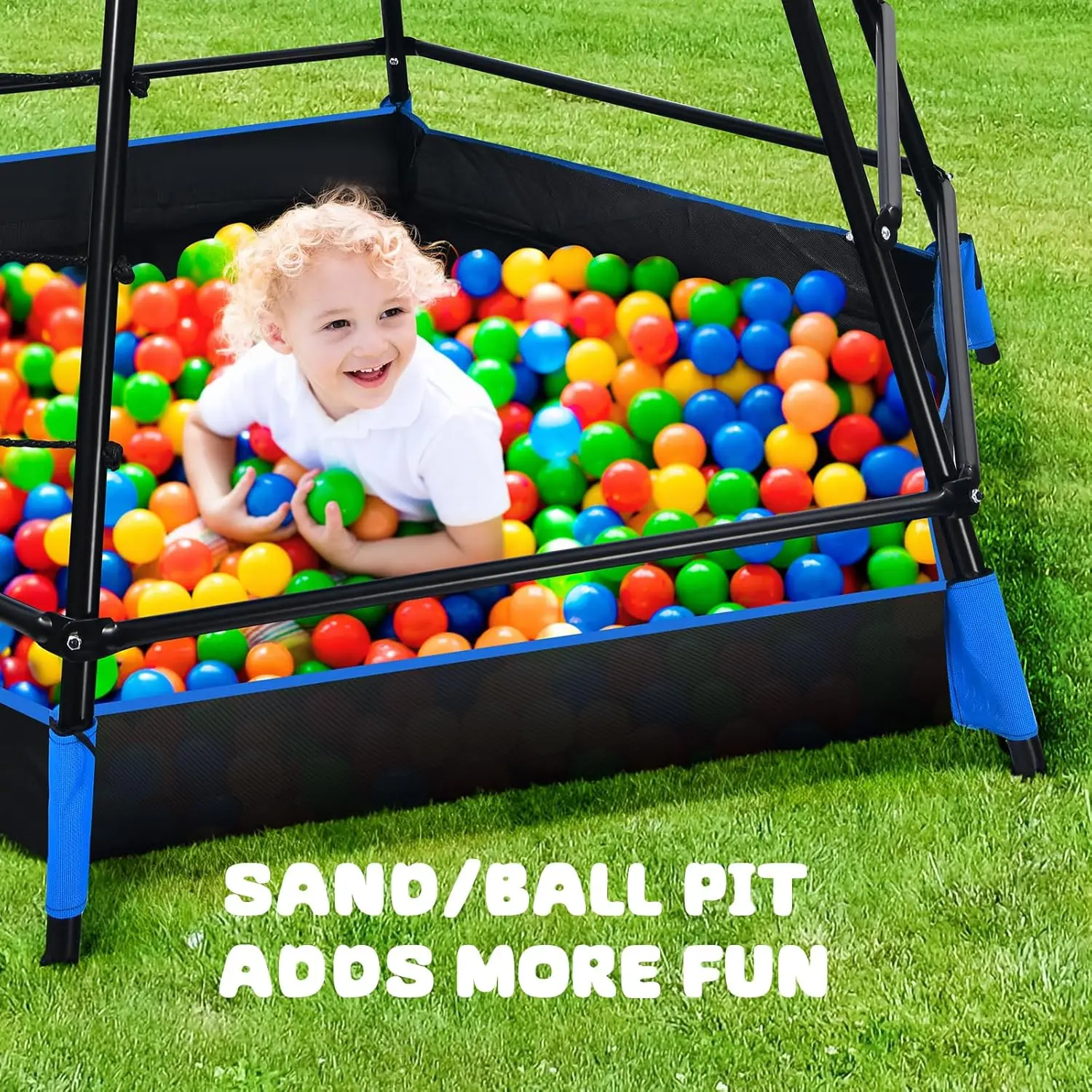 Kids Outdoor Monkey Bars - Hot-sellingJungle Gym with Platform and Tent