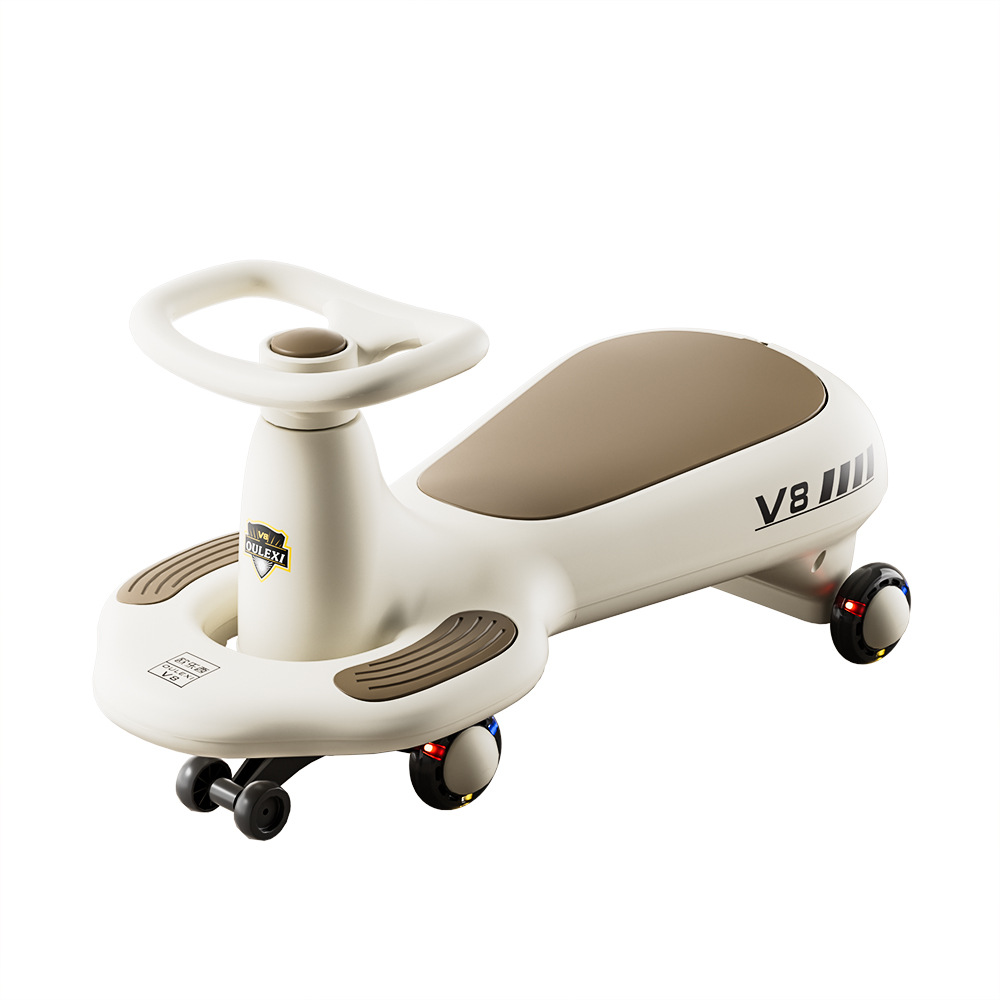 Kids Outdoor Ride On - OULEXI V8 Kids Swing Car 1-6