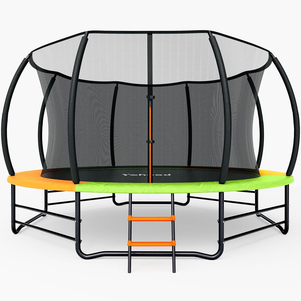 Kids Outdoor Ladder - Trampoline Outdoor 12FT 14FT, Recreational Trampolines