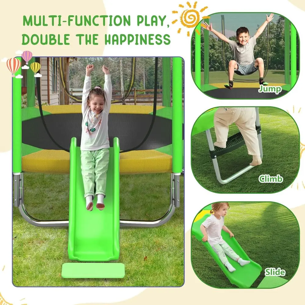 Round Outdoor Playground Tramp – Kids Outdoor Ladder Bewertung und Preis