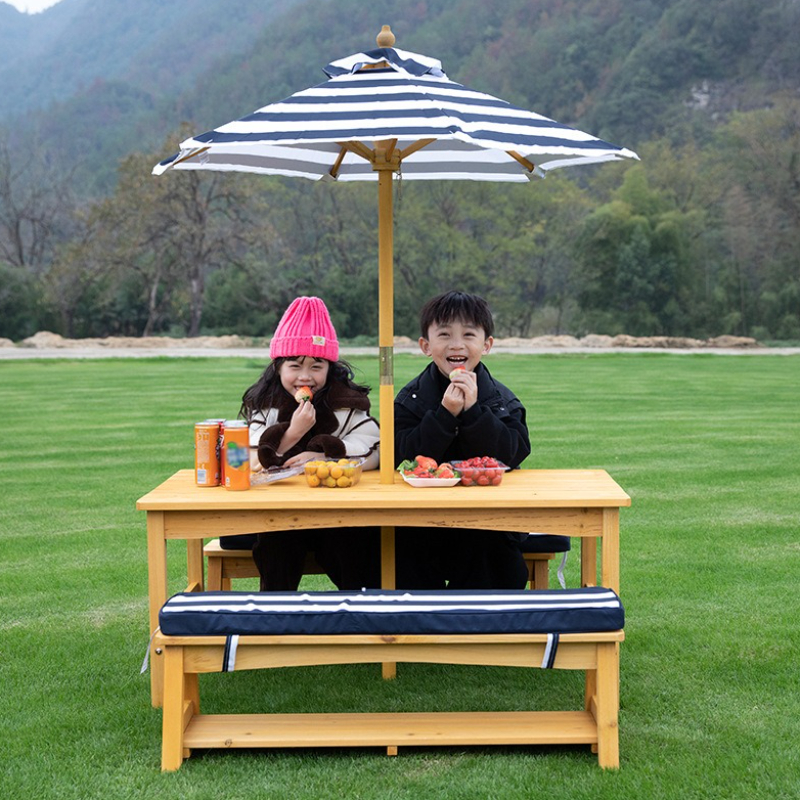 Manufactory Kids Outdoor Loung – Kids Outdoor Table And Chairs With Umbrella Bewertung und Preis