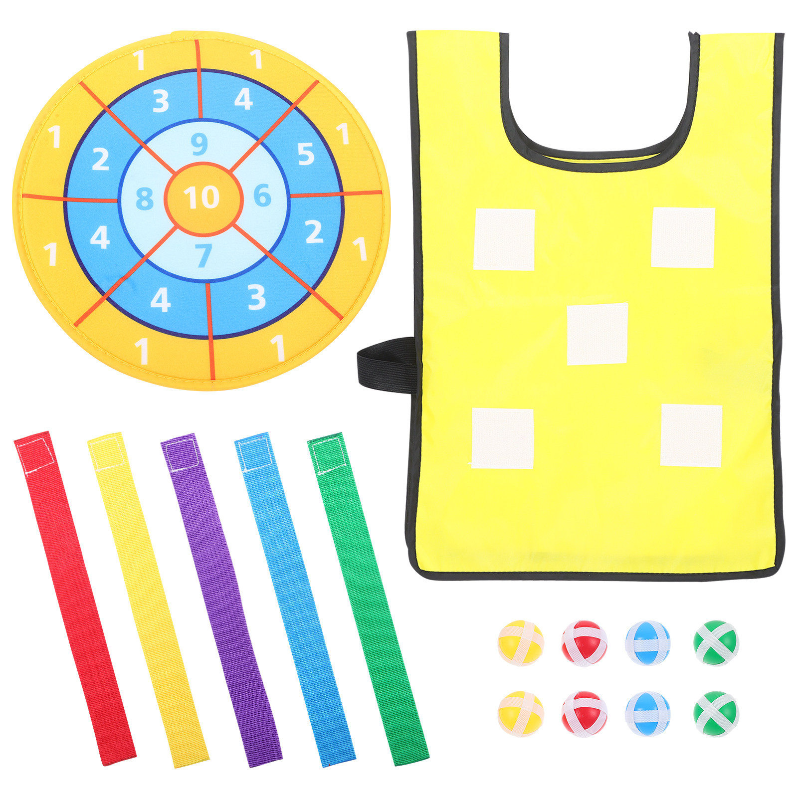 1Set Sticky Ball Vest Kit for  – Kids Outdoor Kit Bewertung und Preis