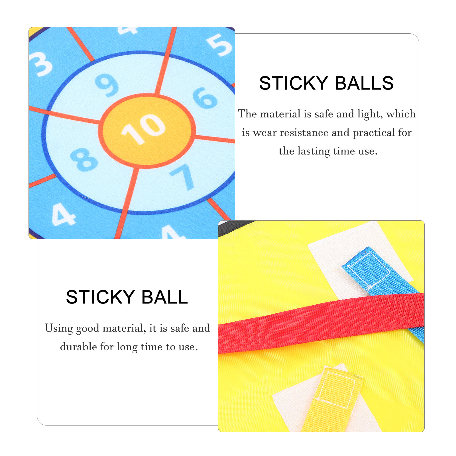 1Set Sticky Ball Vest Kit for  – Kids Outdoor Kit Bewertung und Preis