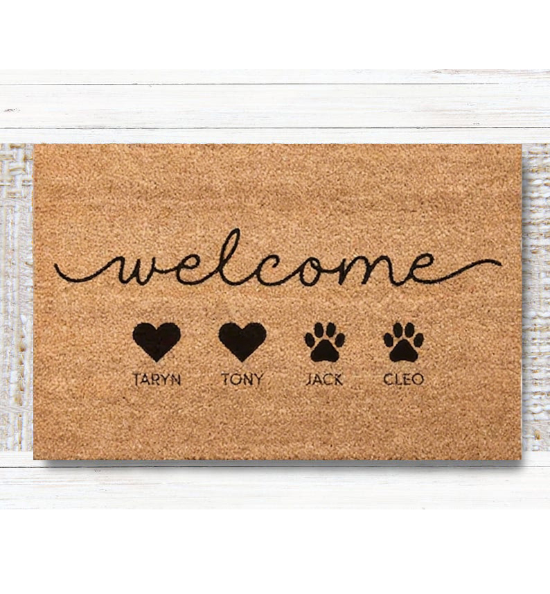 Custom Family Doormat Custom P – Kids Outdoor Gift Ideas Bewertung und Preis