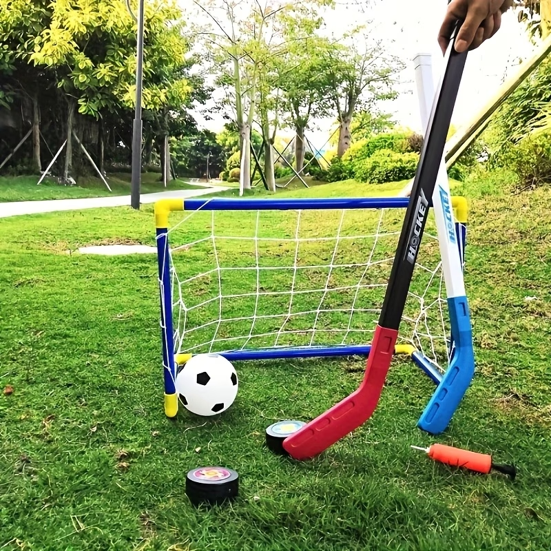 2 in 1 Kids Hockey & Soccer Go – Kids Outdoor Hockey Sticks Bewertung und Preis