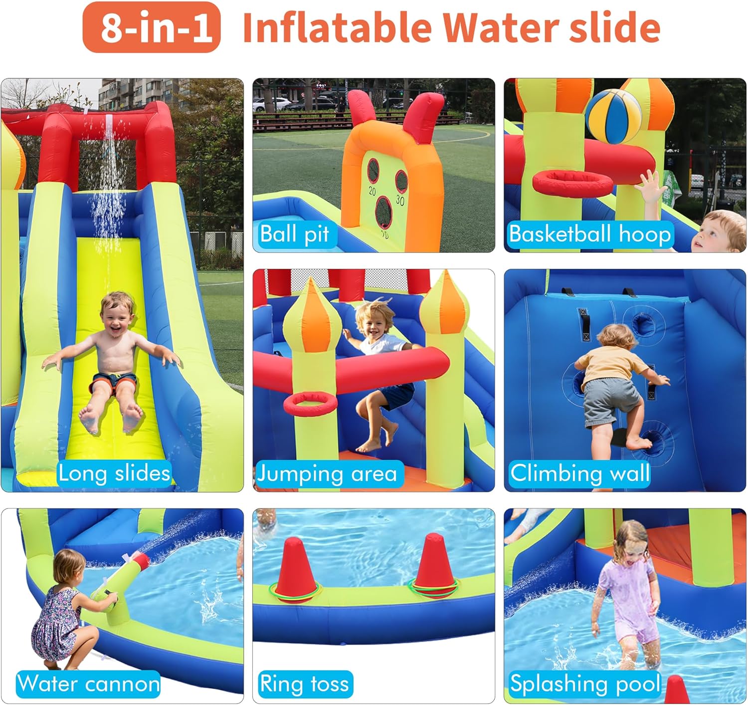 Kids Jumping Castle with Two L – Kids Outdoor Fun Bewertung und Preis