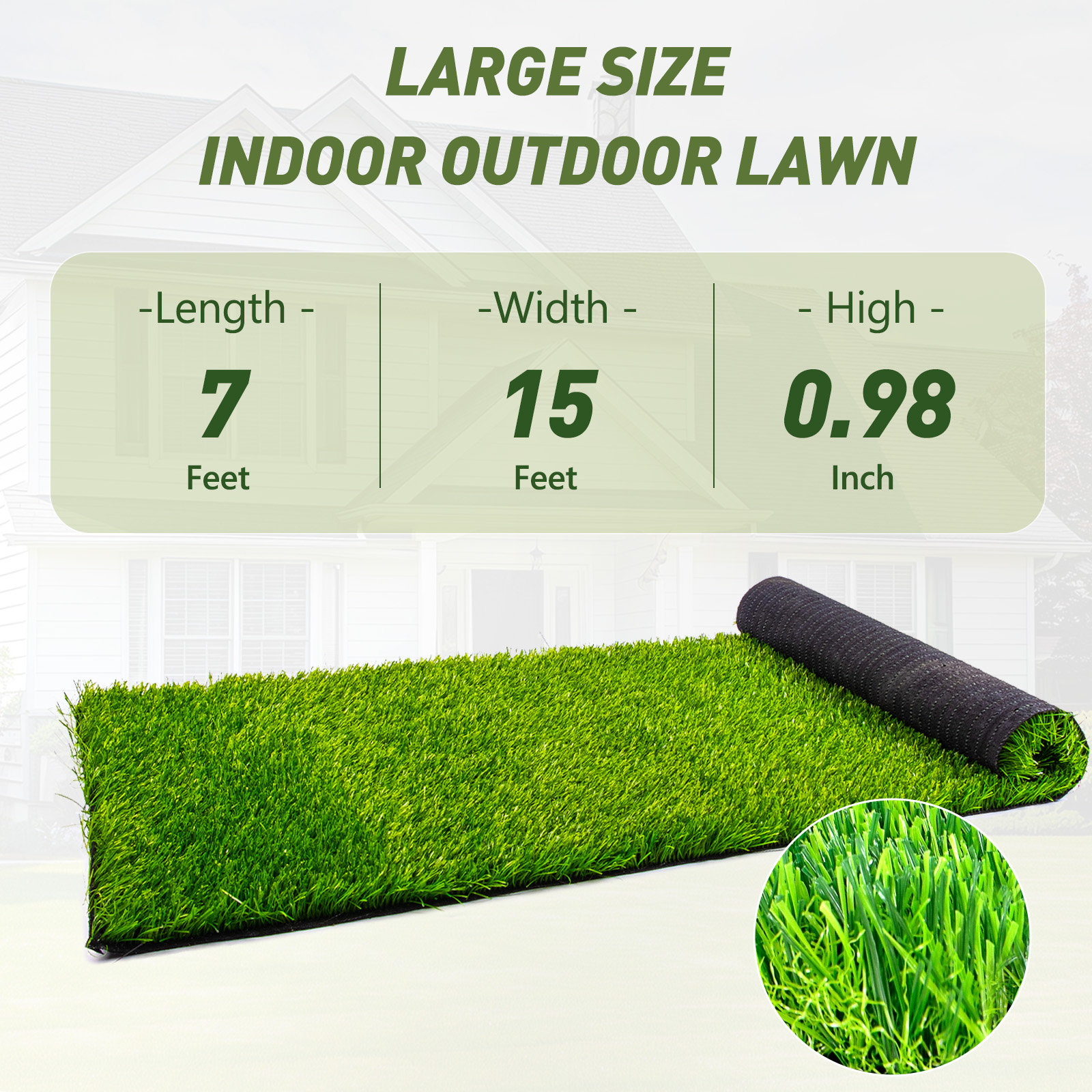 Upgraded Large Artificial Gras – Outdoor Kid Friendly Bewertung und Preis