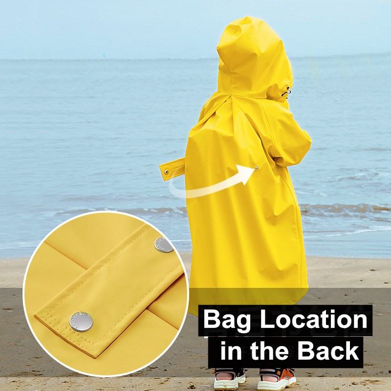 100-140 Cm Children's Raincoat – Kids Outdoor Jumpsuit Bewertung und Preis