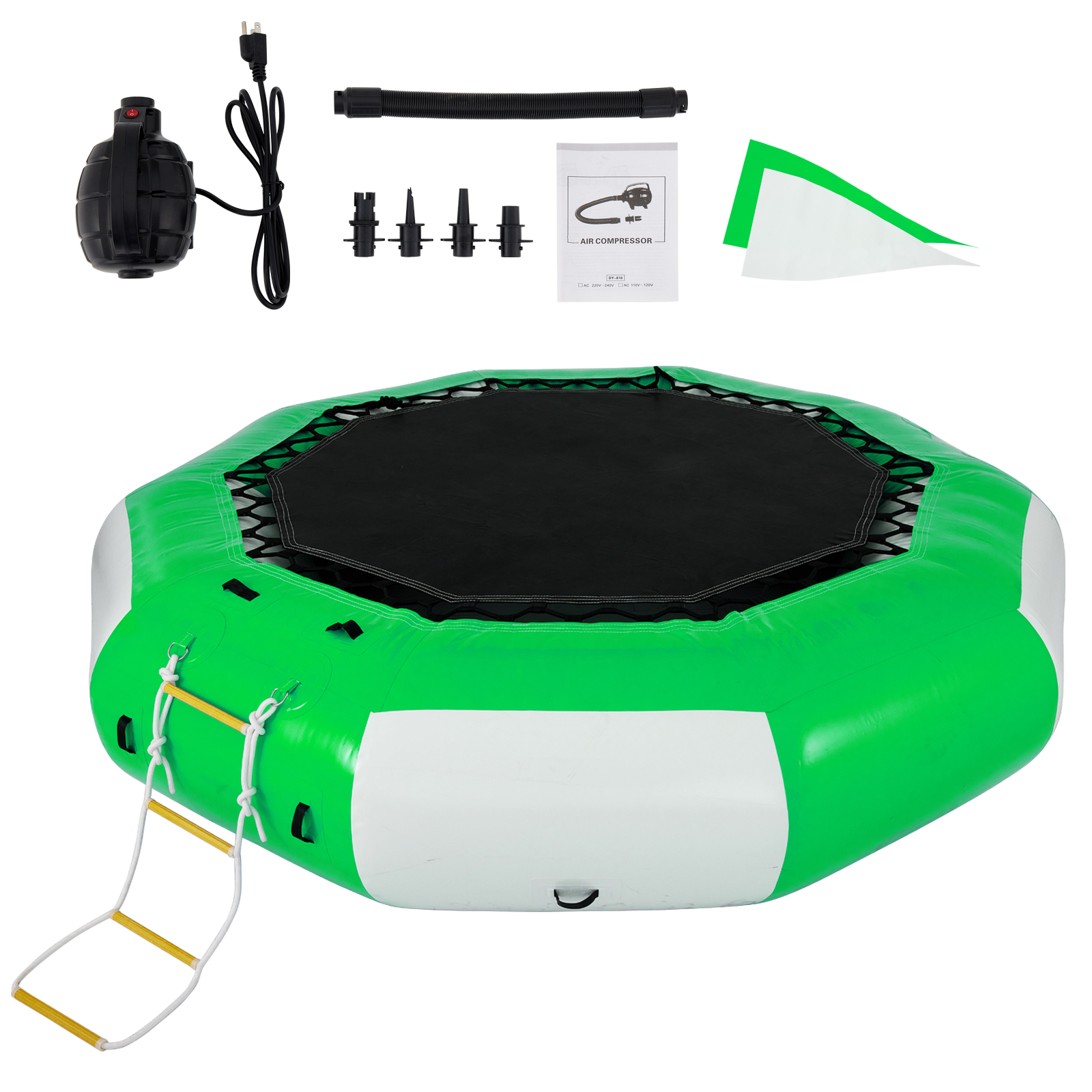 Inflatable Water Park with Wat – Kids Outdoor Yard Equipment Bewertung und Preis