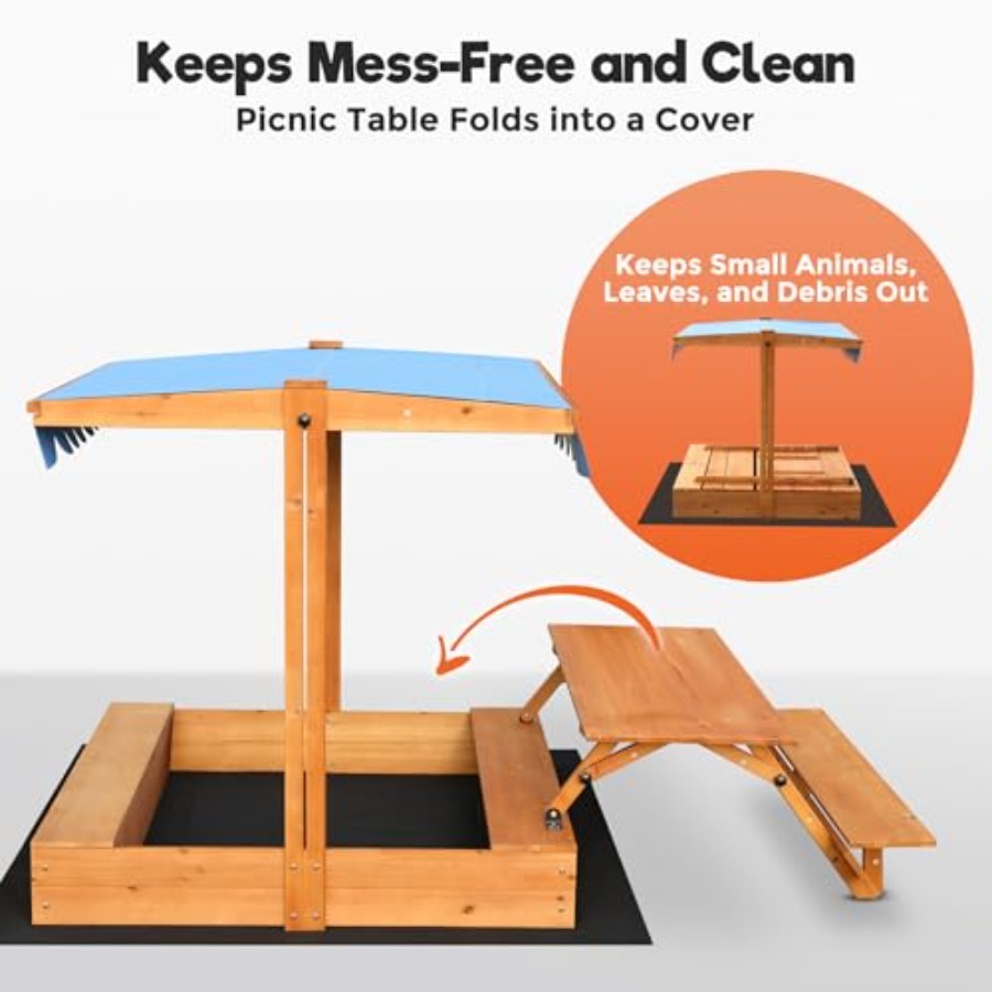 Backyard outdoor kids wooden s – Kids Outdoor Picnic Table Bewertung und Preis