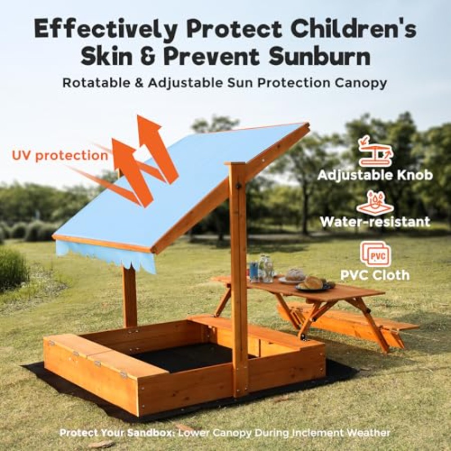 Backyard outdoor kids wooden s – Kids Outdoor Picnic Table Bewertung und Preis