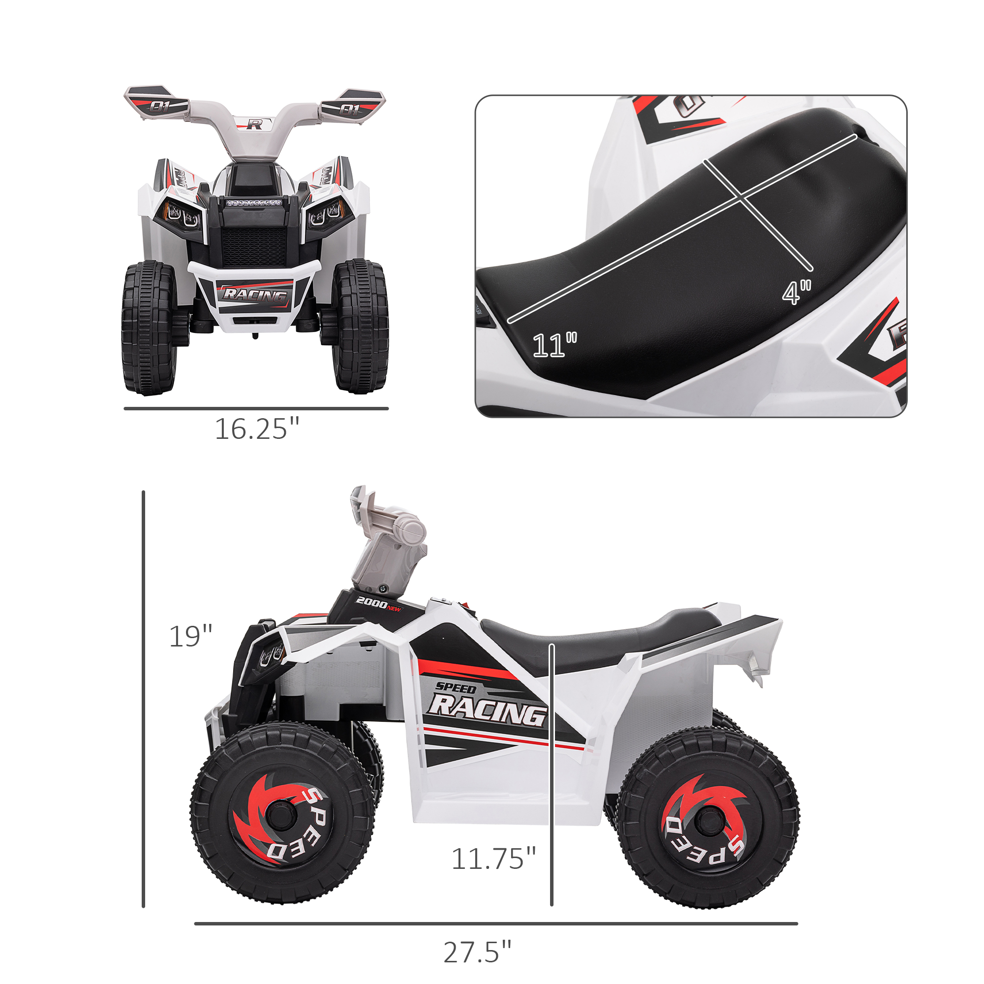 Car 6V with Kids Durable Desig – Kids Outdoor Electric Car Bewertung und Preis