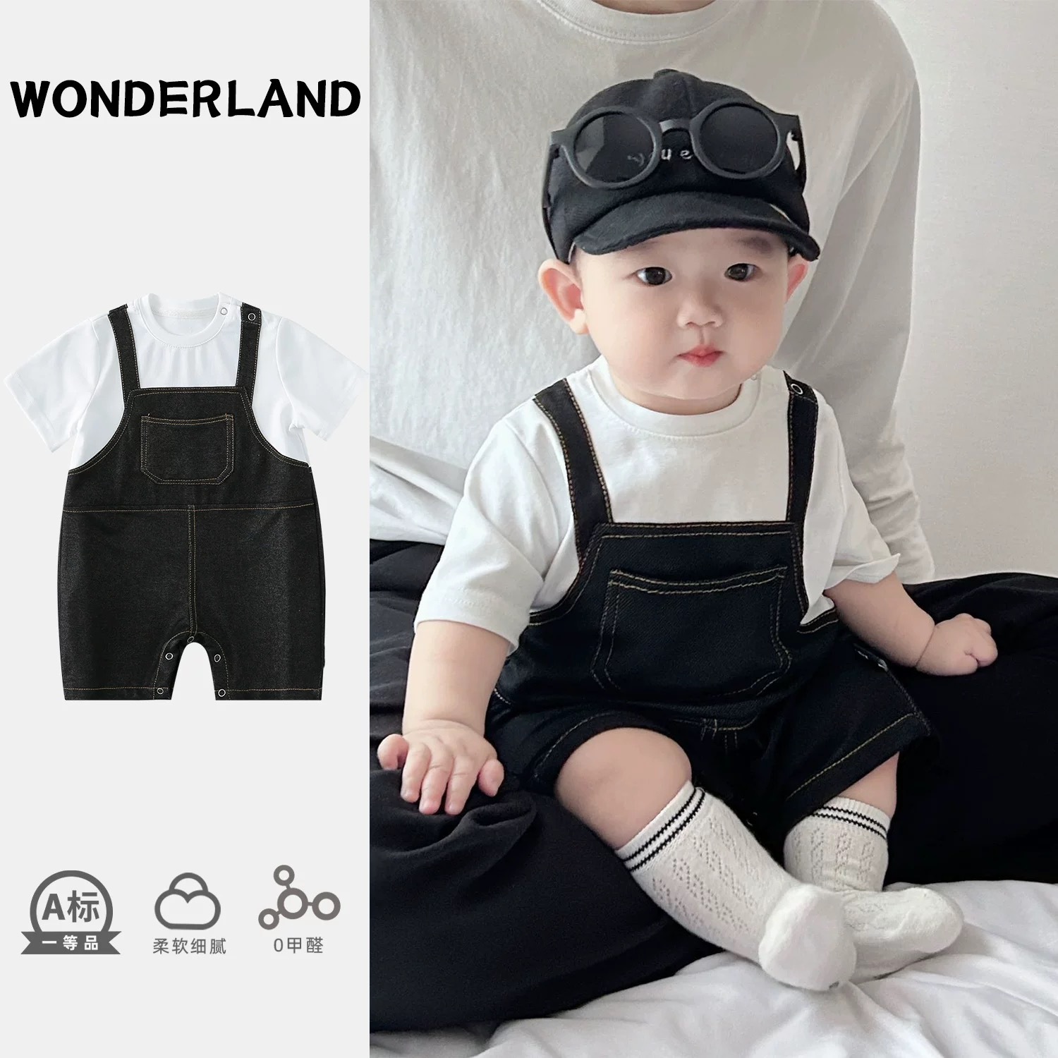 Newborn Baby Clothes Summer Ju – Kids Outdoor Jumpsuit Bewertung und Preis