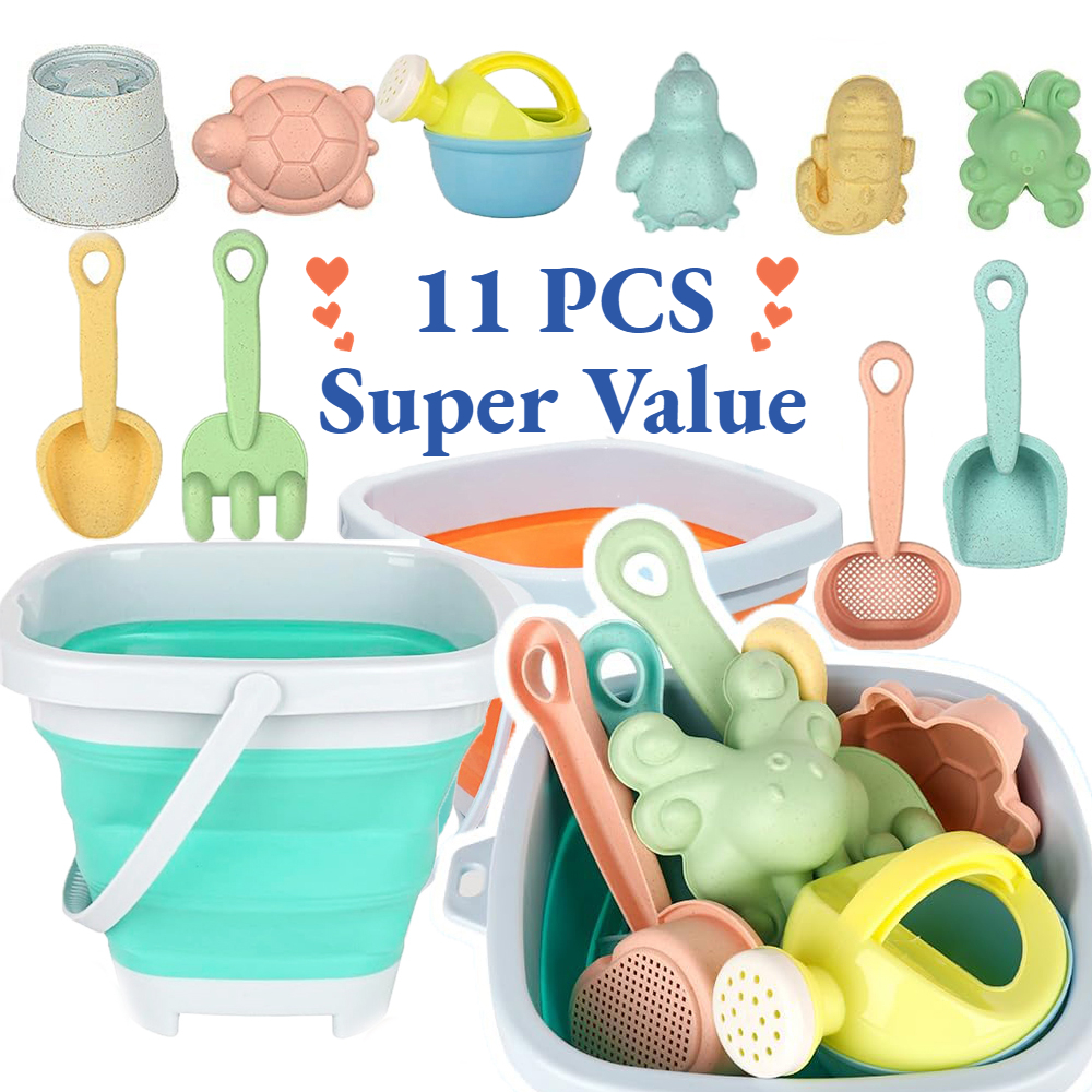 11Pcs Beach Toys Set Gift Pack – Kids Outdoor Picnic Table Bewertung und Preis