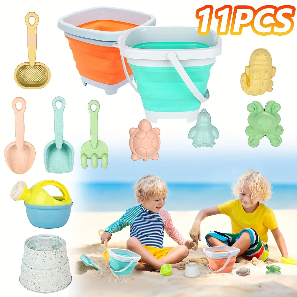 11Pcs Beach Toys Set Gift Pack – Kids Outdoor Picnic Table Bewertung und Preis