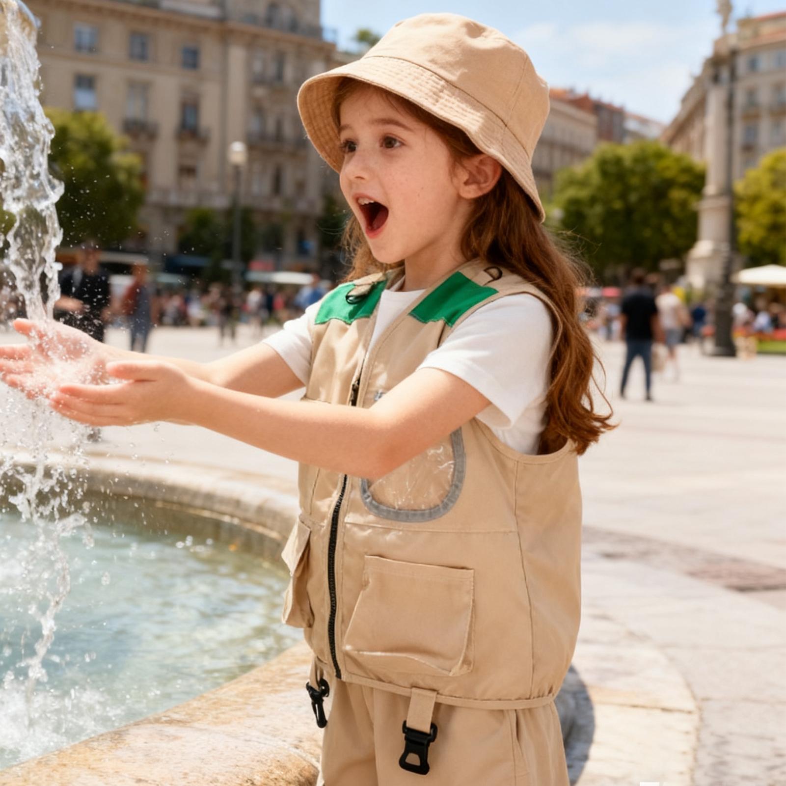 Kids Explorer hat and vest Cos – Kids Outdoor Adventure Kit Bewertung und Preis