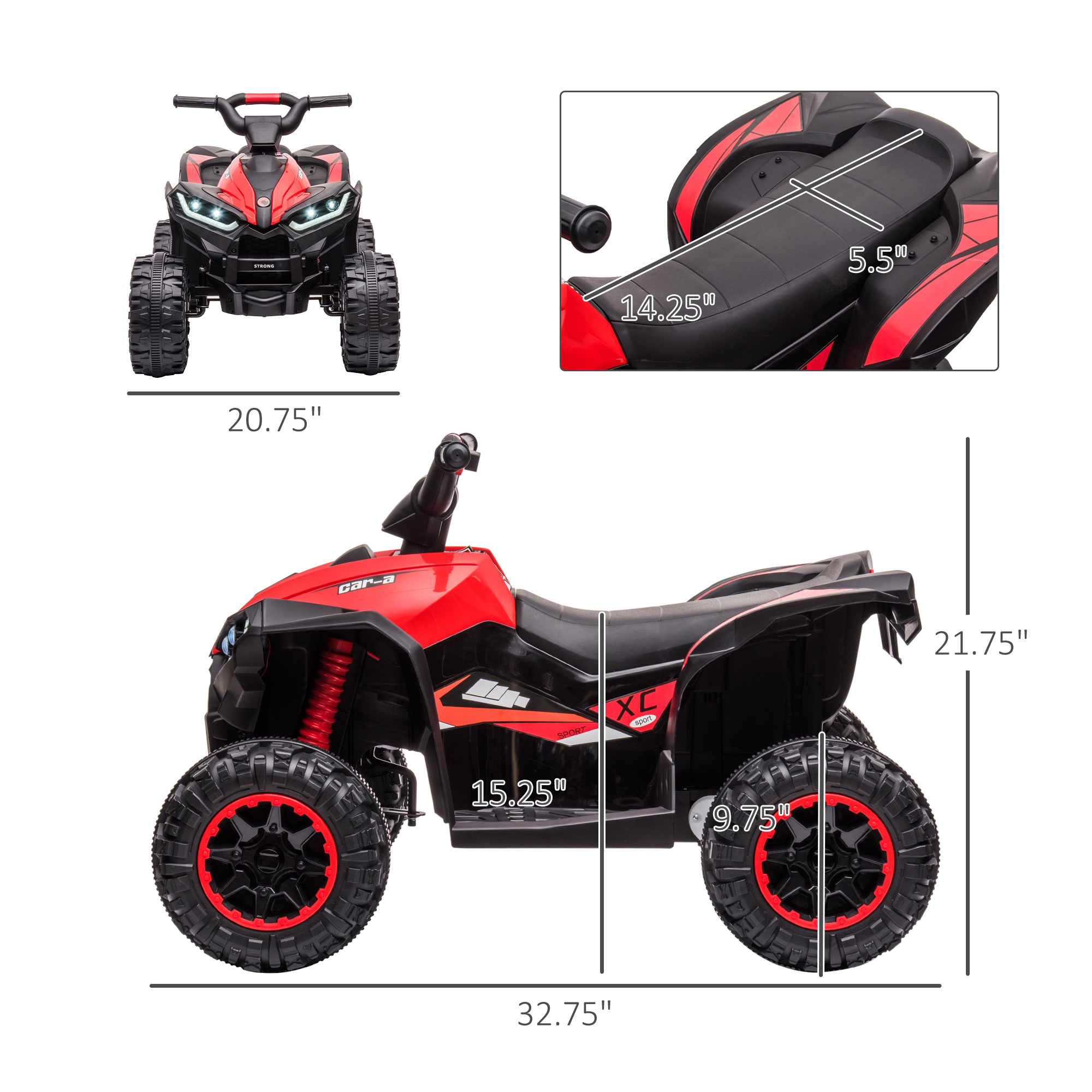 Kids Electric Ride On Toy 12V  – Kids Outdoor Electric Car Bewertung und Preis