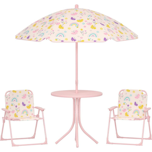 Kids Picnic Table and Chair Se – Kids Outdoor Table And Chairs With Umbrella Bewertung und Preis