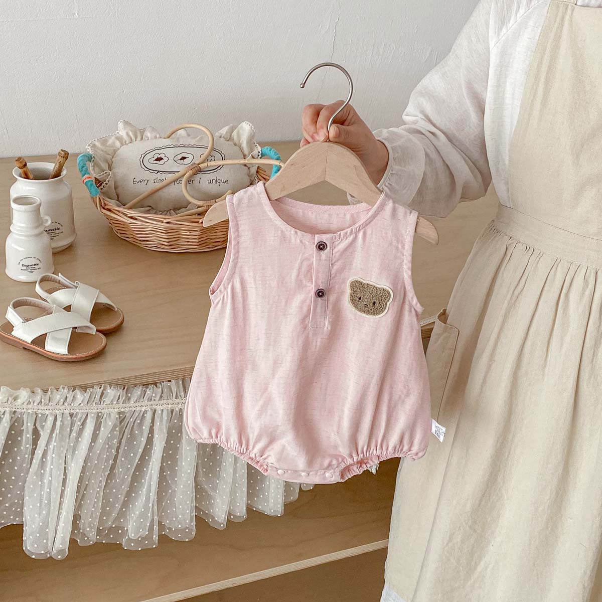 Baby Summer Bear Thin Sleevele – Kids Outdoor Jumpsuit Bewertung und Preis