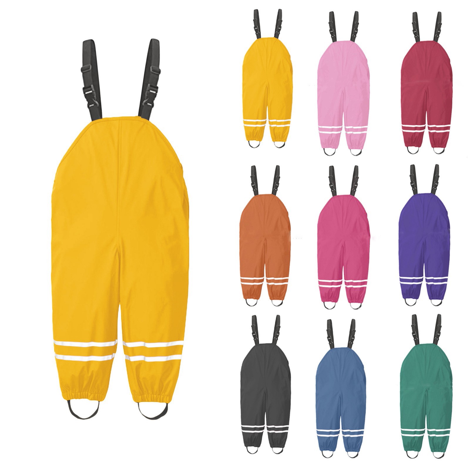 1-8Y Rain Pants Toddler Kids R – Kids Outdoor Jumpsuit Bewertung und Preis