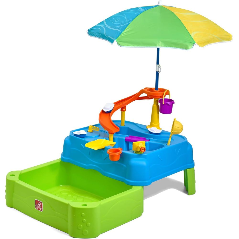 Step2 Waterpark Wonders Two Ti – Kids Outdoor Picnic Table Bewertung und Preis