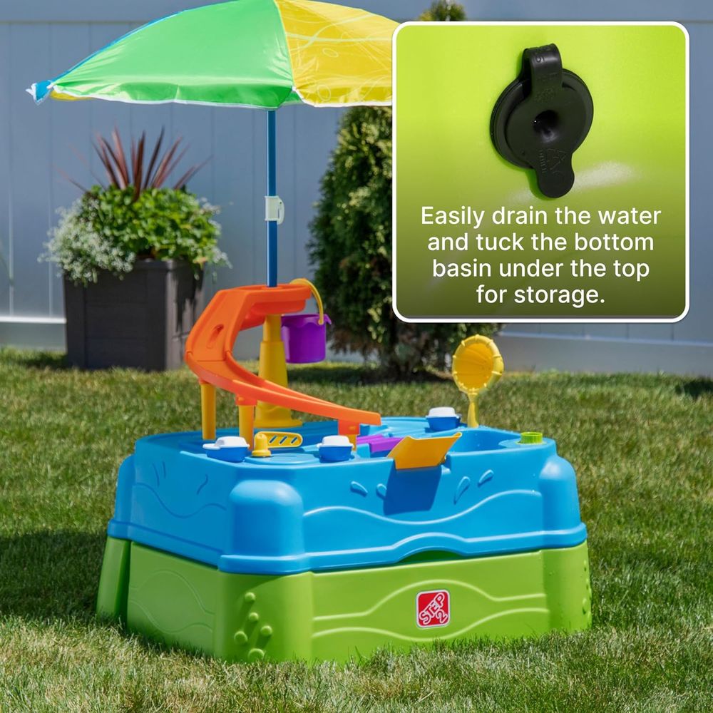 Step2 Waterpark Wonders Two Ti – Kids Outdoor Picnic Table Bewertung und Preis
