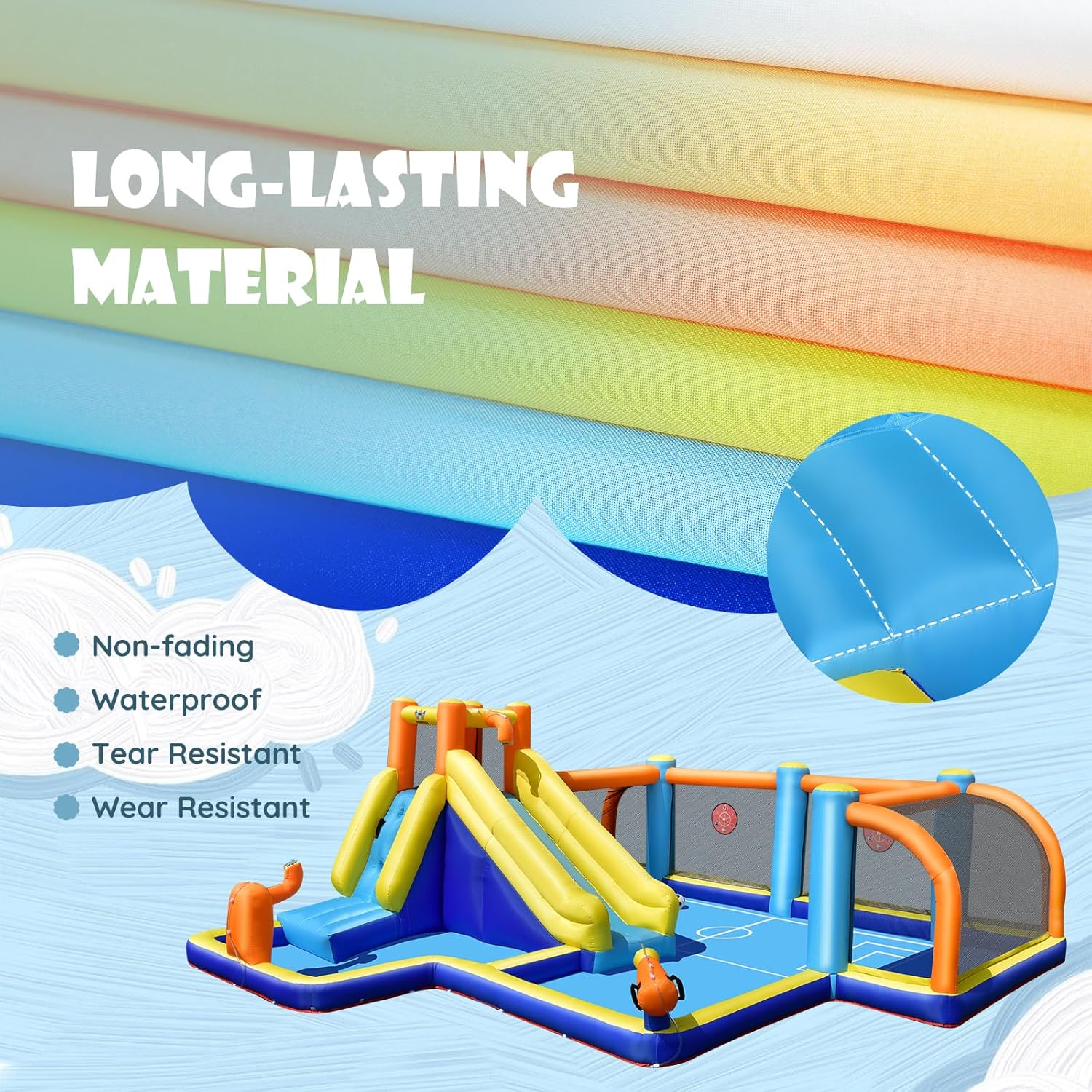 Giant Inflatable Water Slide B – Kids Outdoor Fun Bewertung und Preis
