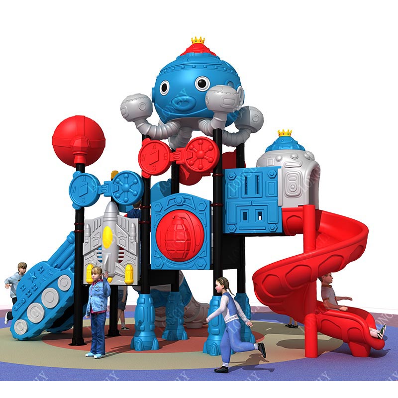 China Factory Kids Plastic Sli – Kids Outdoor Area Bewertung und Preis