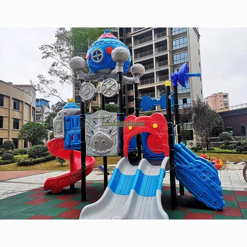 China Factory Kids Plastic Sli – Kids Outdoor Area Bewertung und Preis
