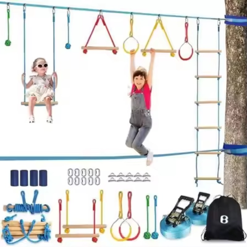Warrior Obstacle Course Kit fo – Kids Outdoor Monkey Bars Bewertung und Preis