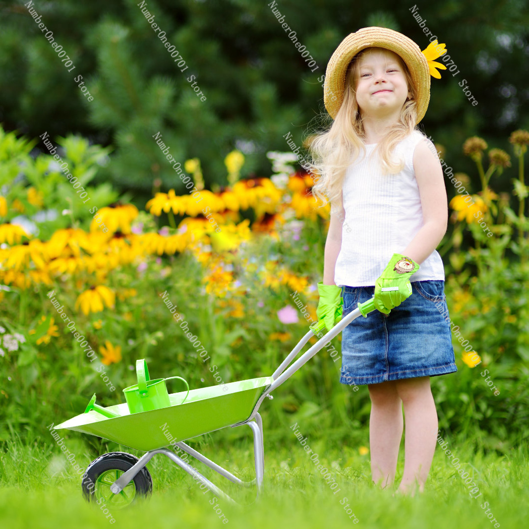 Kids Outdoor Wheelbarrow, Gree – Kids Outdoor Toys Bewertung und Preis