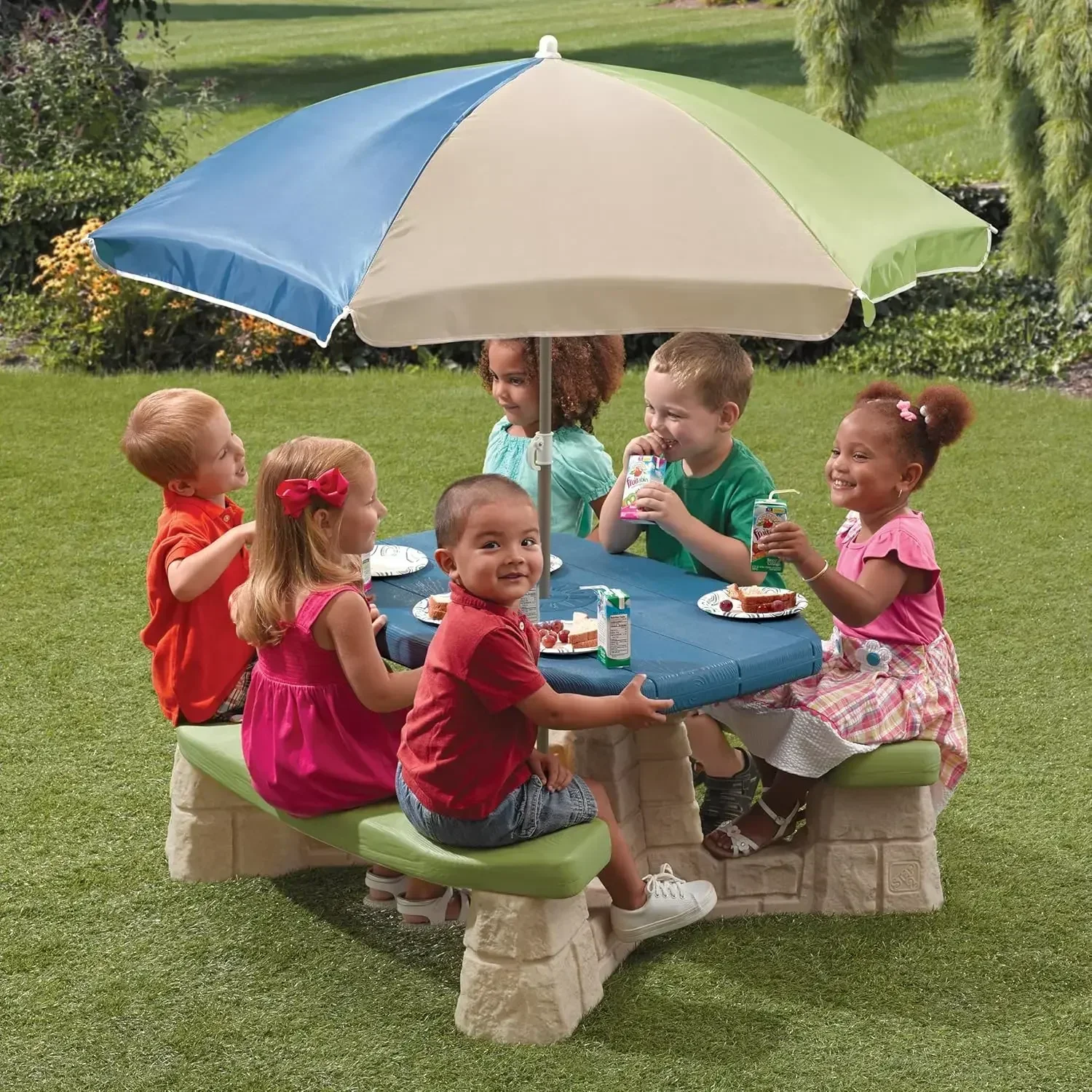 Hot salesNaturally Playful Kid – Kids Outdoor Picnic Table Bewertung und Preis