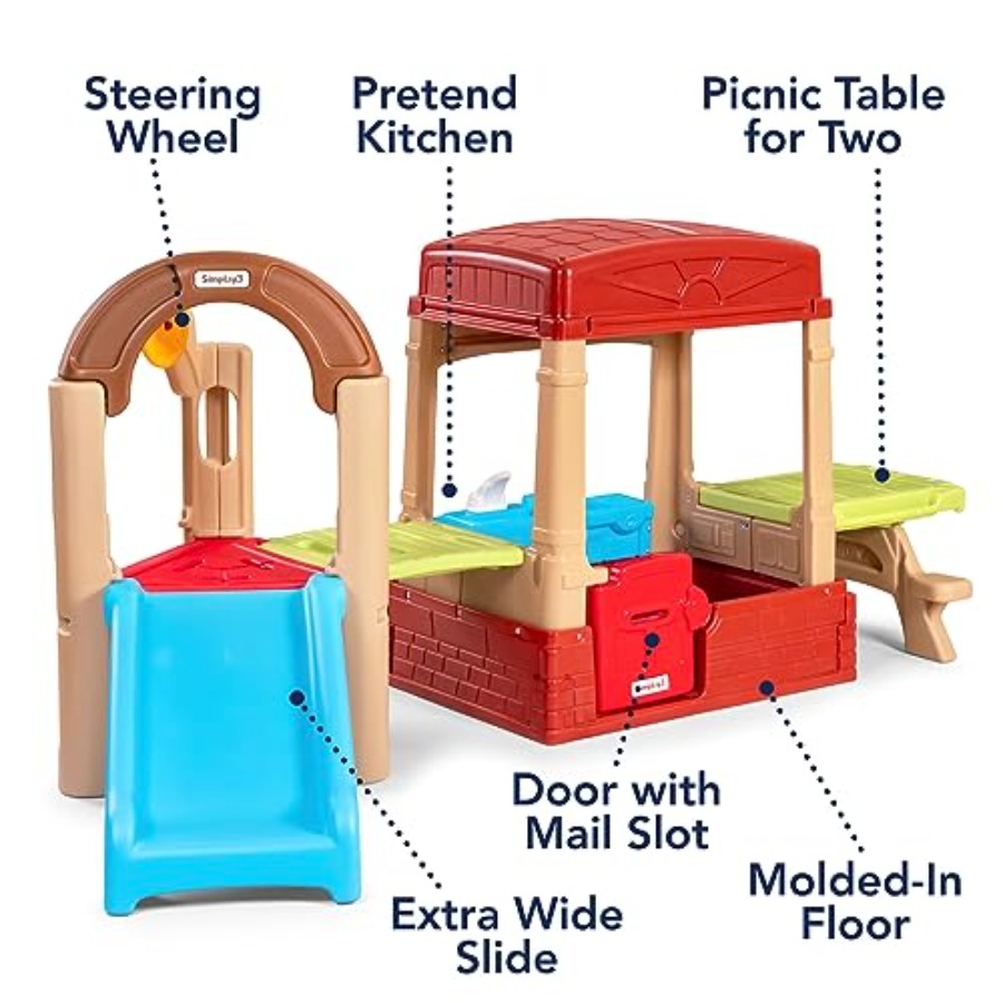 Backyard picnic playhouse for  – Kids Outdoor Picnic Table Bewertung und Preis