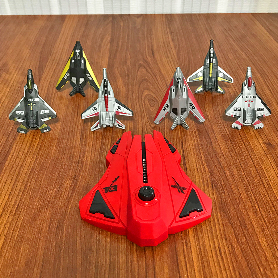 6pcs Fighter Plane Red Launche – Kids Outdoor Fun Bewertung und Preis