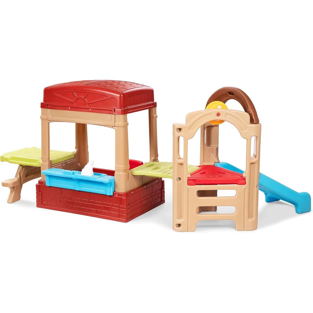 Simplay3 Sunny Slide and Climb – Kids Outdoor Picnic Table Bewertung und Preis