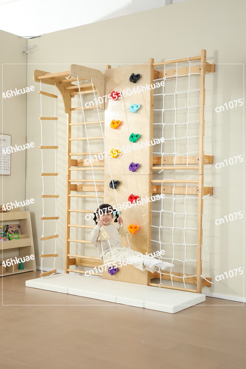 In-Stock Kids Climbing Frame – – Kids Outdoor Monkey Bars Bewertung und Preis
