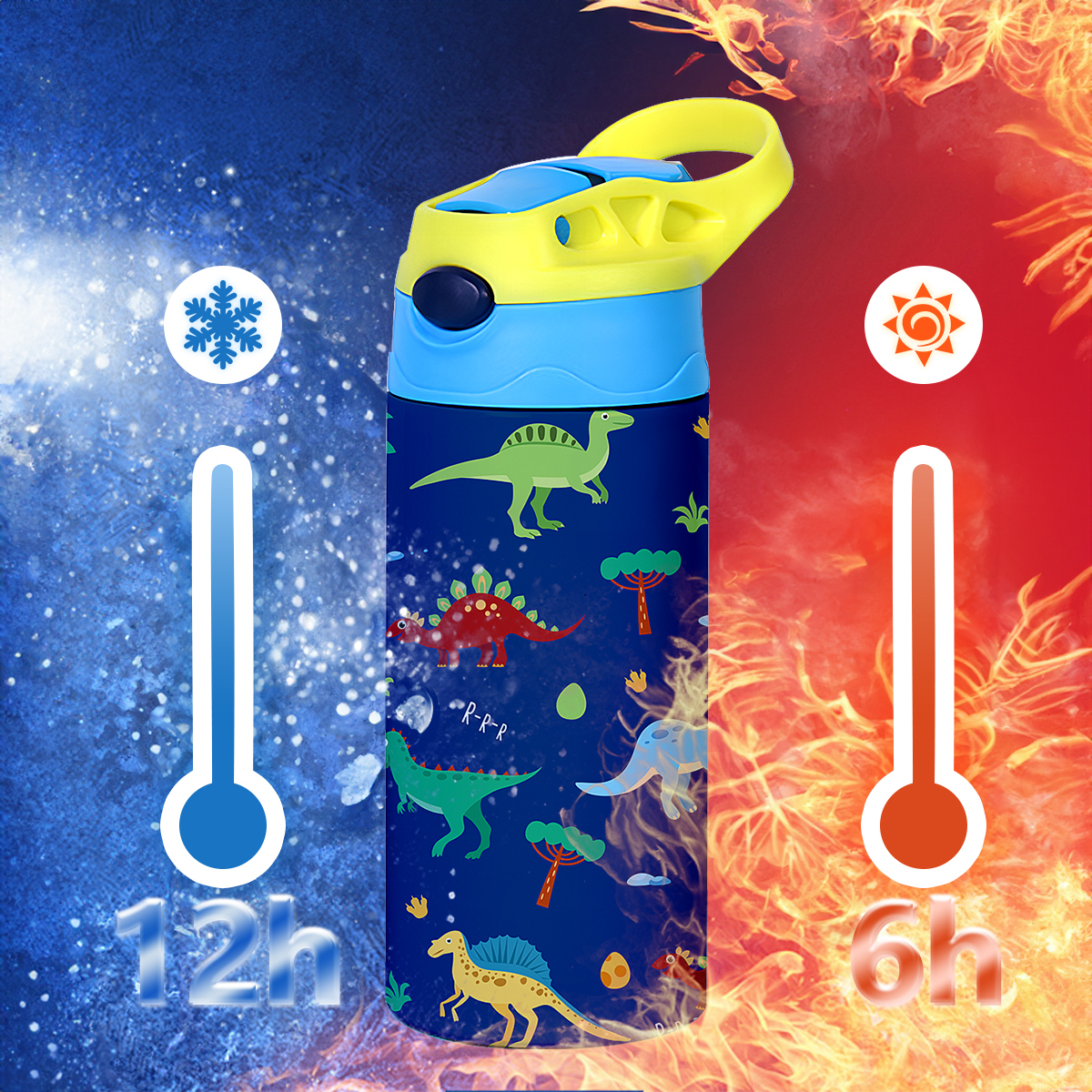 350ml Cartoon Pattern Vacuum C – Outdoor Kid Friendly Bewertung und Preis