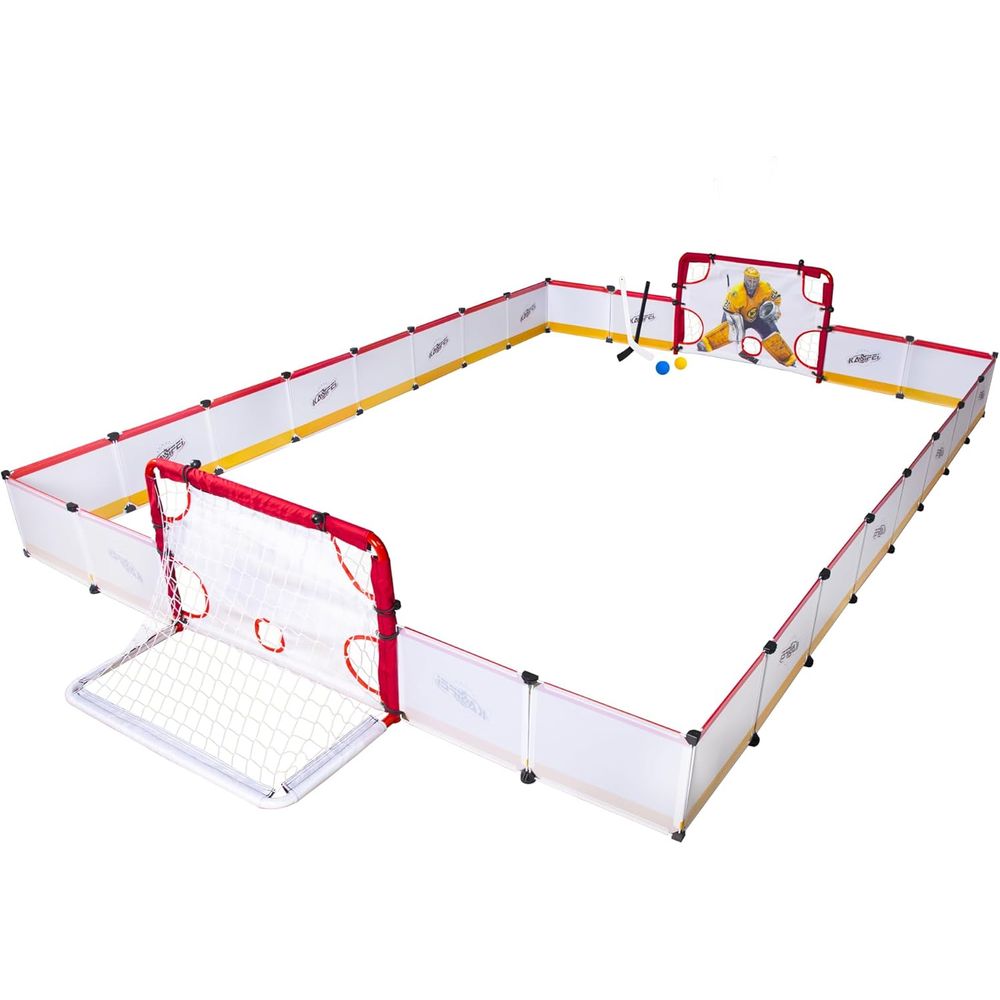 kasiei Mini Hockey Rink Set -  – Kids Outdoor Hockey Sticks Bewertung und Preis