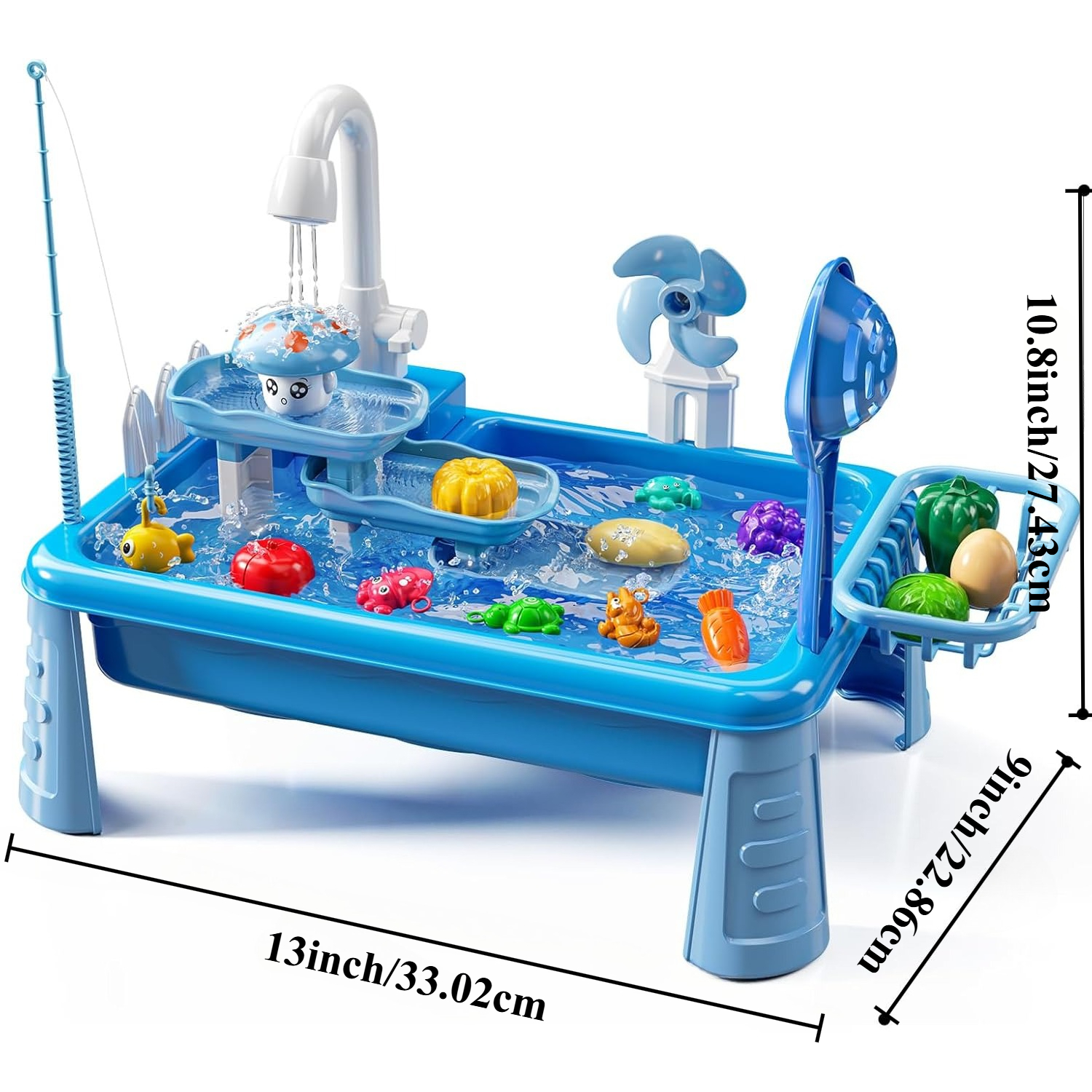 Water Table Play Sink Toy for  – Kids Outdoor Picnic Table Bewertung und Preis