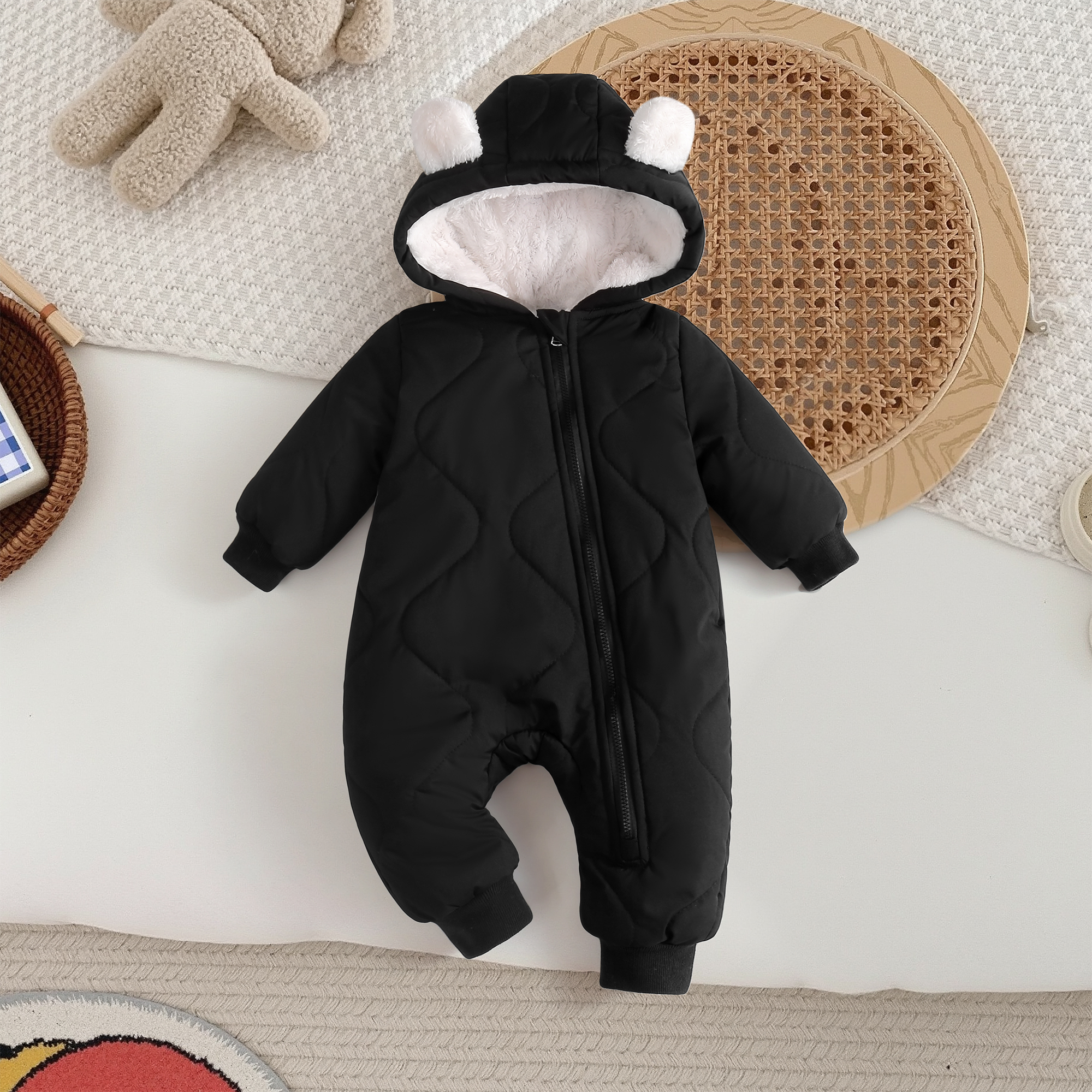 Autumn and Winter Thickened Co – Kids Outdoor Jumpsuit Bewertung und Preis