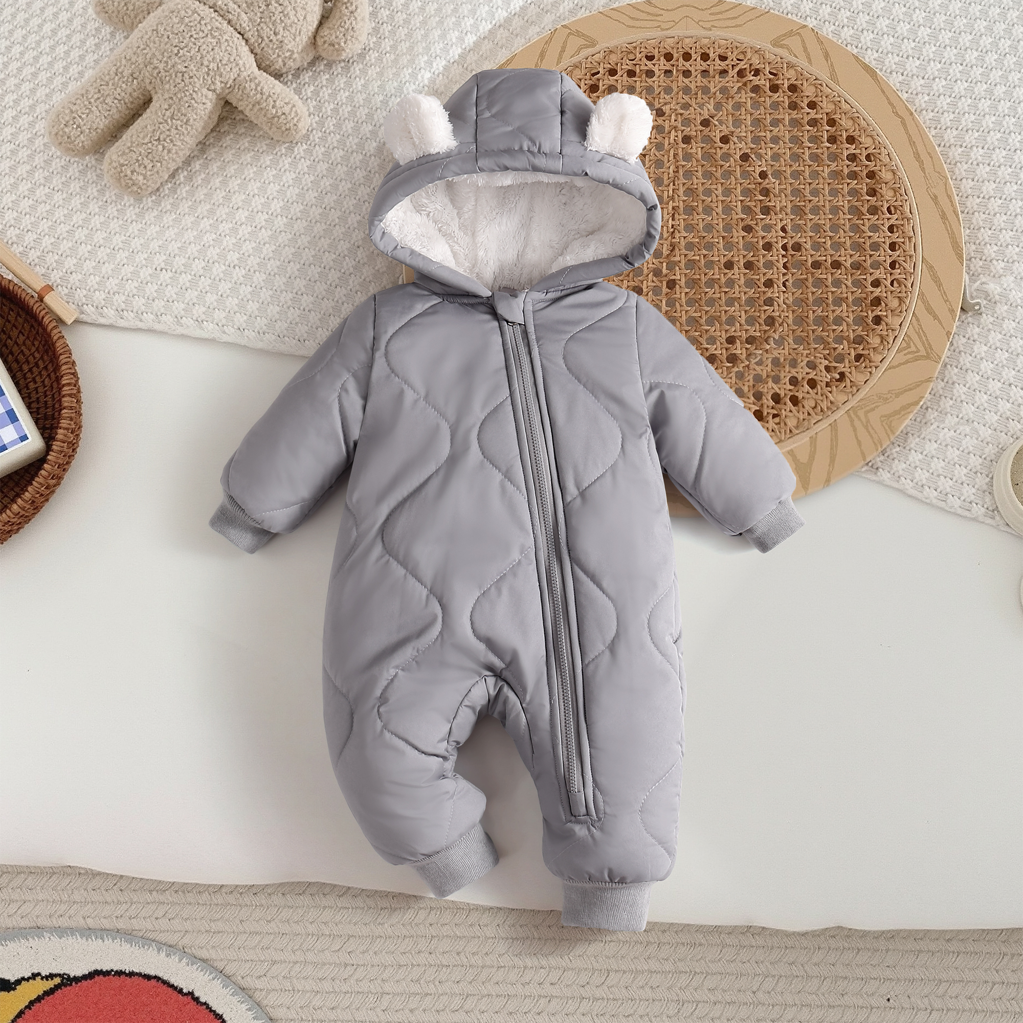 Autumn and Winter Thickened Co – Kids Outdoor Jumpsuit Bewertung und Preis