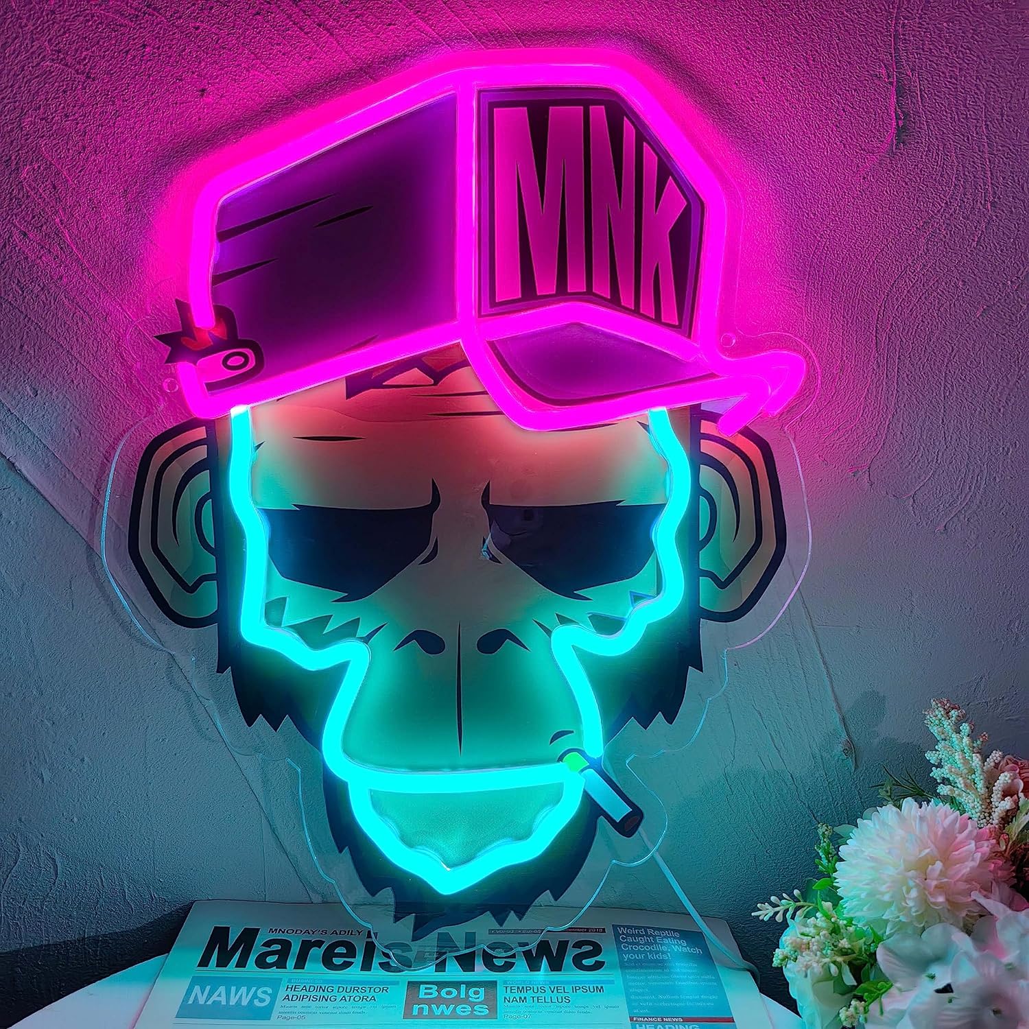 Cool Monkey with Hat Neon Sign – Kids Outdoor Monkey Bars Bewertung und Preis