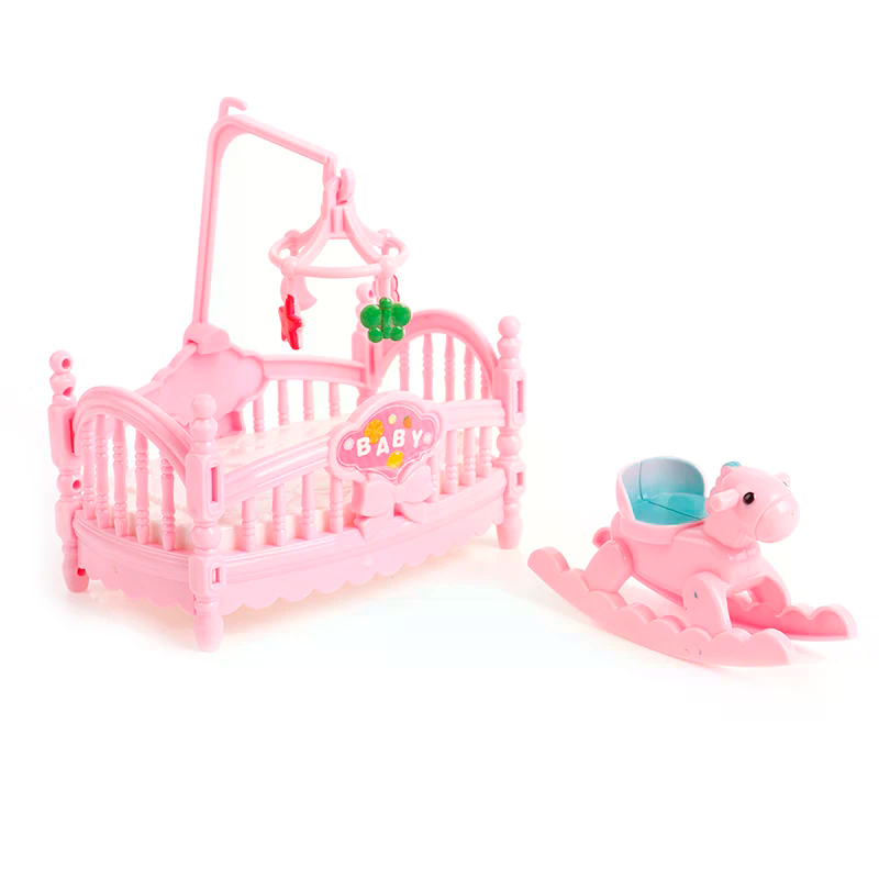 Miniature Crib Wooden Horse Se – Kids Outdoor Doll House Bewertung und Preis
