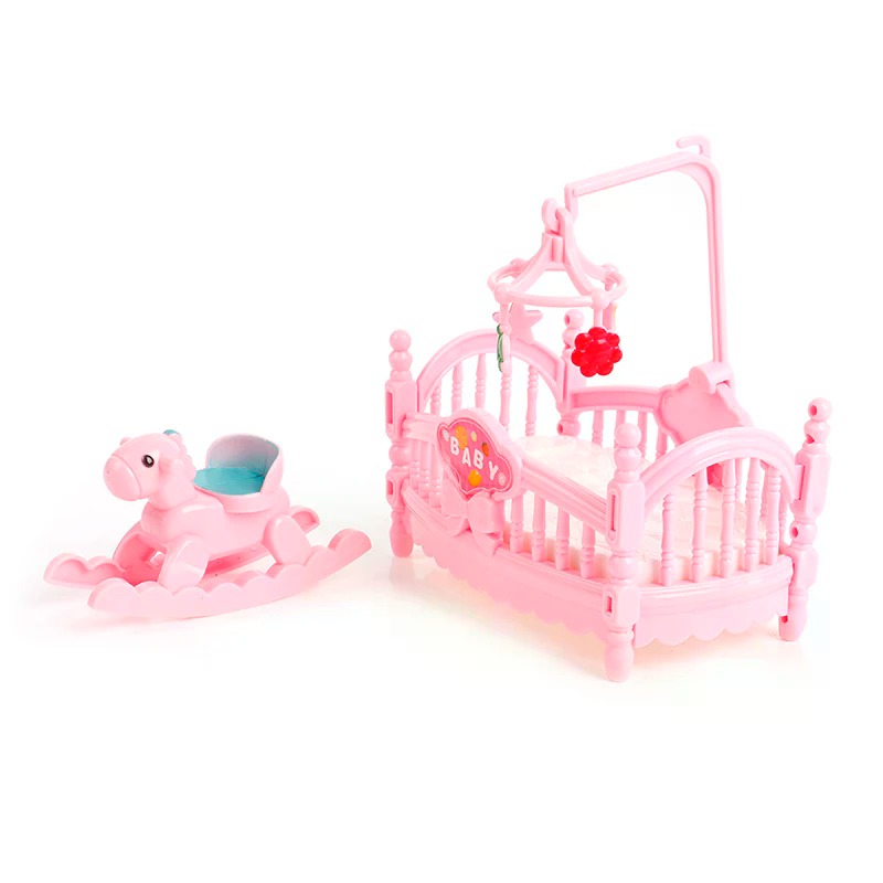 Miniature Crib Wooden Horse Se – Kids Outdoor Doll House Bewertung und Preis