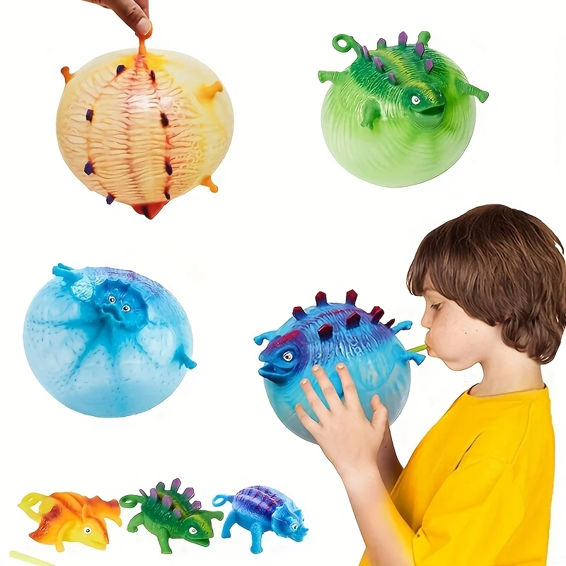 1PC Inflatable Dinosaur Bouncy – Kids Outdoor Toys Bewertung und Preis