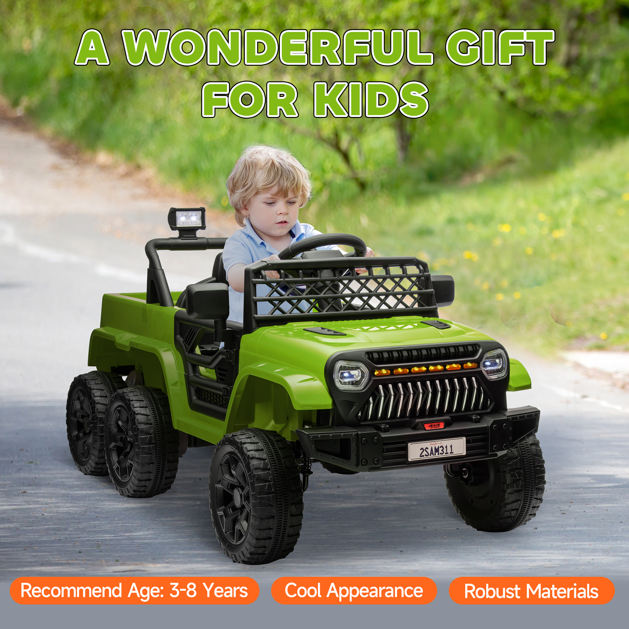Kids Electric Ride On Toy 12V  – Kids Outdoor Ride On Bewertung und Preis