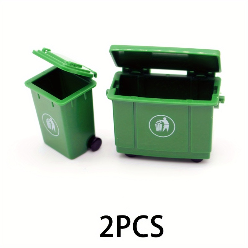 2 Pcs Simulation Curbside Tras – Kids Outdoor Doll House Bewertung und Preis